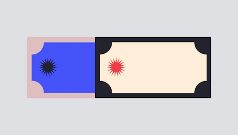 An abstract illustration of money