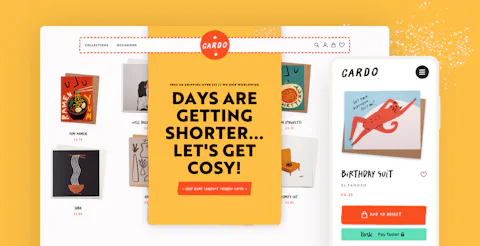 Web design for start ups Cardo